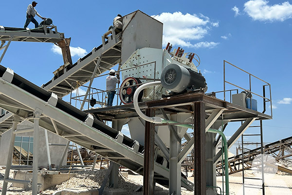 100-200 TPH Limestone Crushing & Sand Plant in Greece