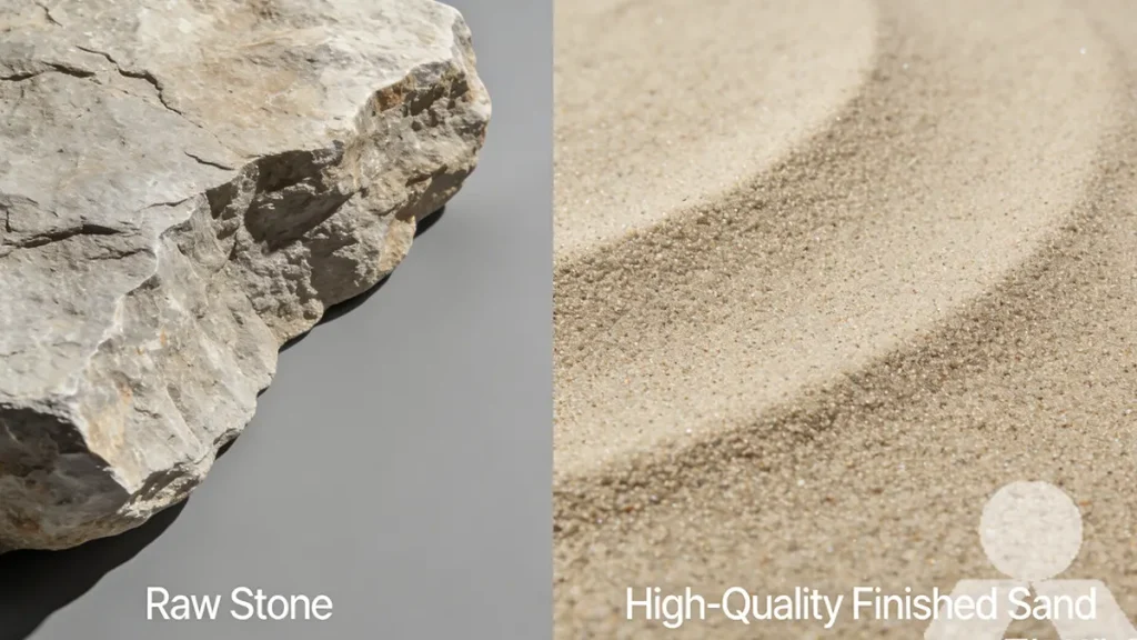 Quality comparison factors to consider before investing in a sand making machine