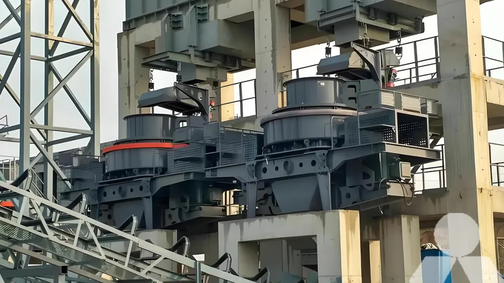 Liming VSI6X Sand Making Machine in operation