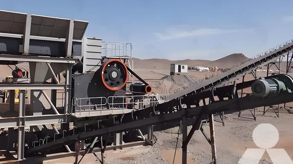 Types of production line jaw crusher for lime processing plant site
