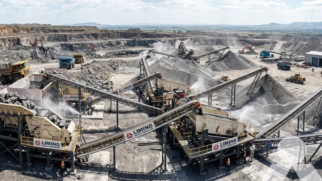400tph basalt production line cost price and site layout