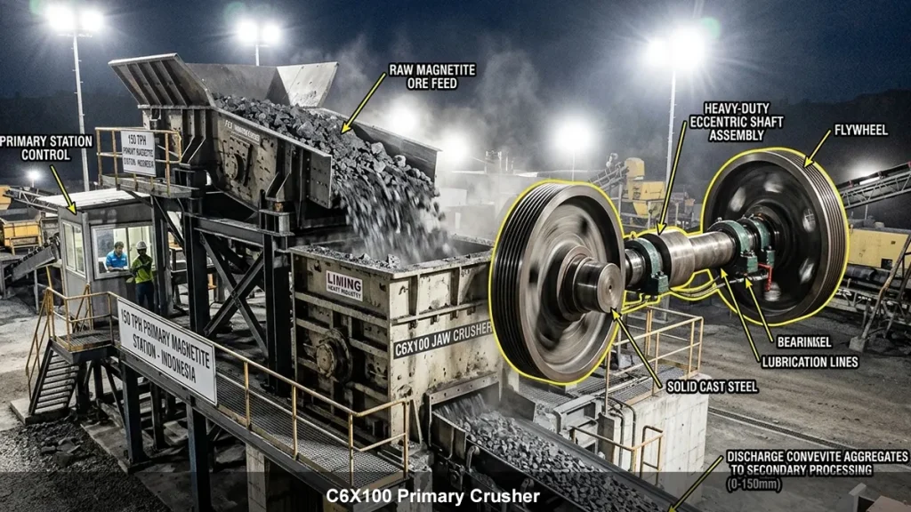 150 TPH Iron Ore Beneficiation Plants Equipment Process Description