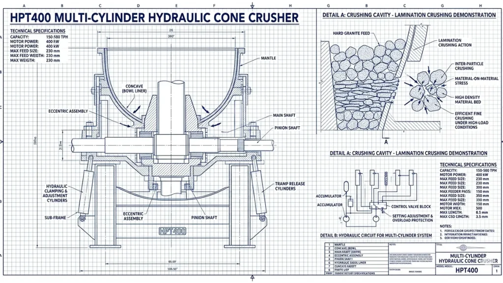 300-500 TPH Granite Crushing Plant In Zimbabwe